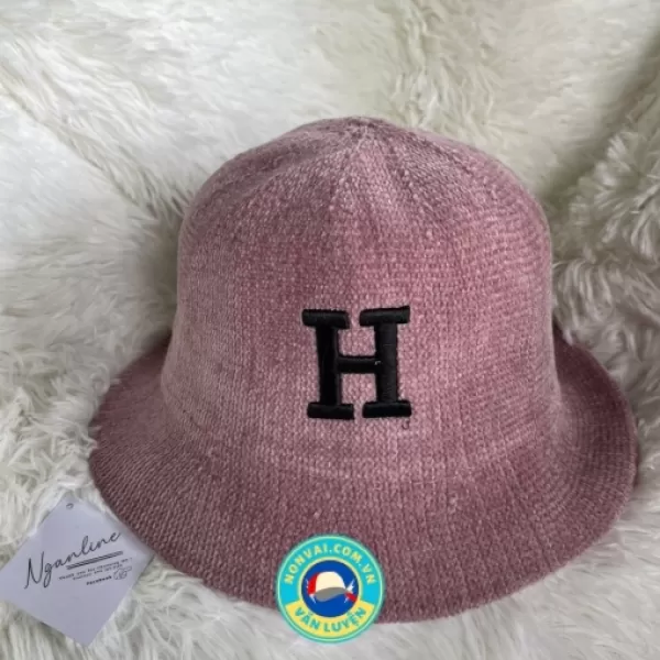 Mũ bucket tai bèo vành thoáng mát thời trang che nắng - Nón H