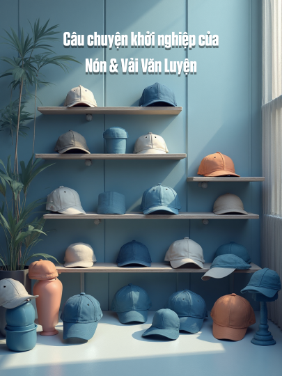 Câu chuyện khởi nghiệp của Nón & Vải Văn Luyện tại nón vải văn luyện