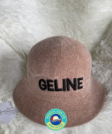 Nón/ mũ Nỉ giữ ấm đầu thêu chữ GELINE  🔥🔥 Hot trend mùa đông 💯💯