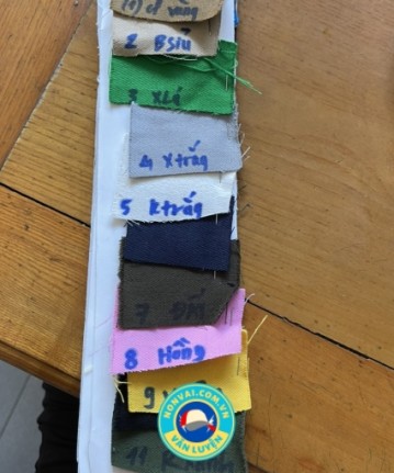 CÁC TIÊU CHÍ  VẢI COTTON 100%